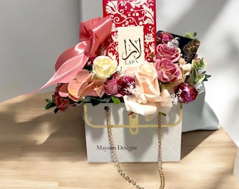 Perfume flower gift set