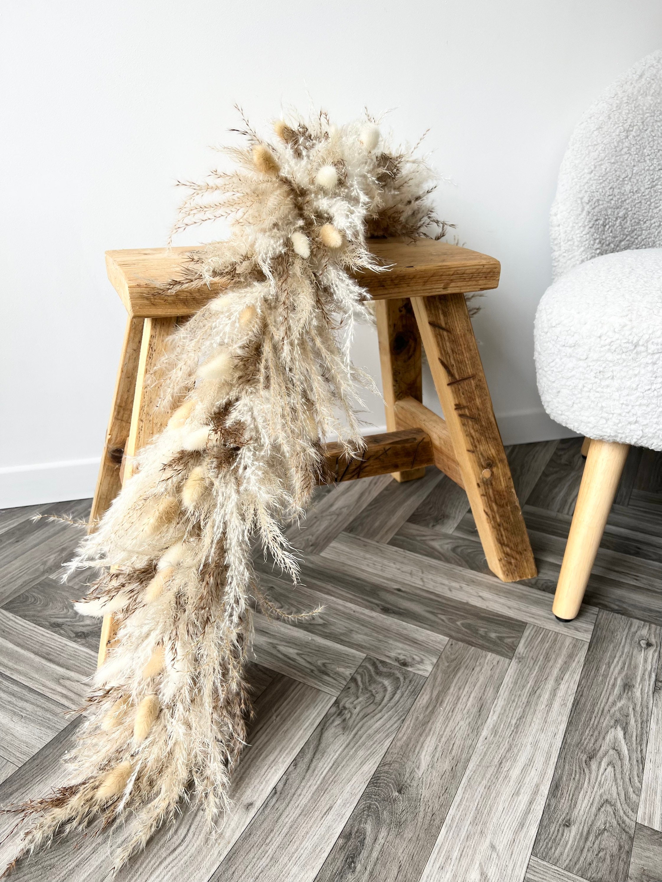 Pampas Grass Garland Pampas Grass Installation Salon Etsy UK