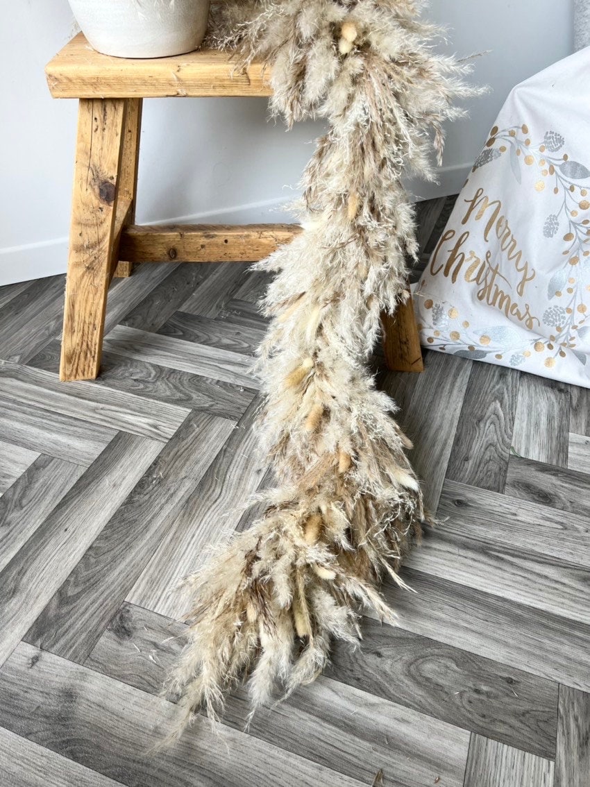 Pampas Grass Garland Pampas Grass Installation Salon Etsy UK