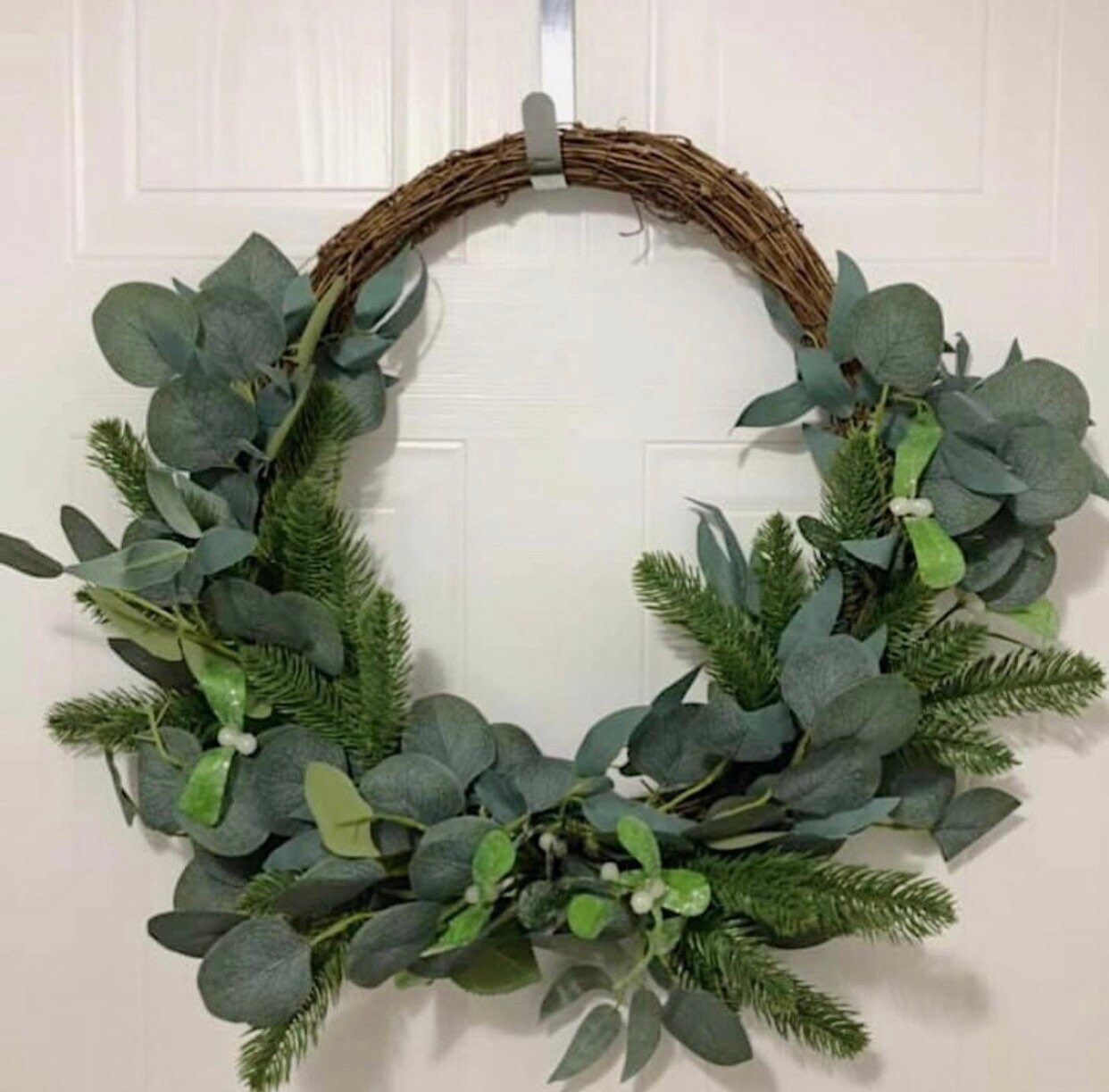 Spring Wicker Wreath made to order Etsy