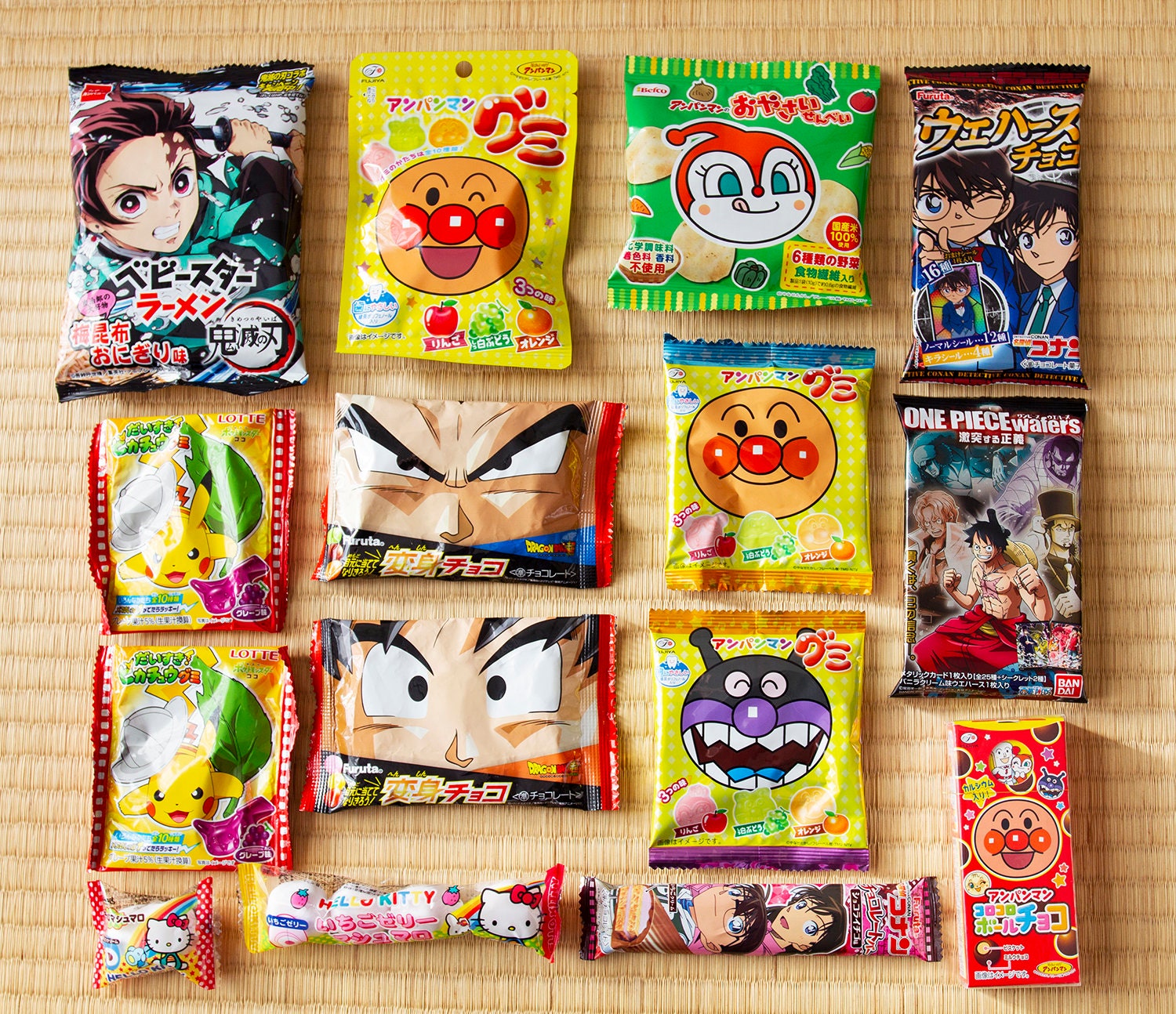 Anime 15 Piece Mystery Snack Box Anime Capsule Toy | Etsy