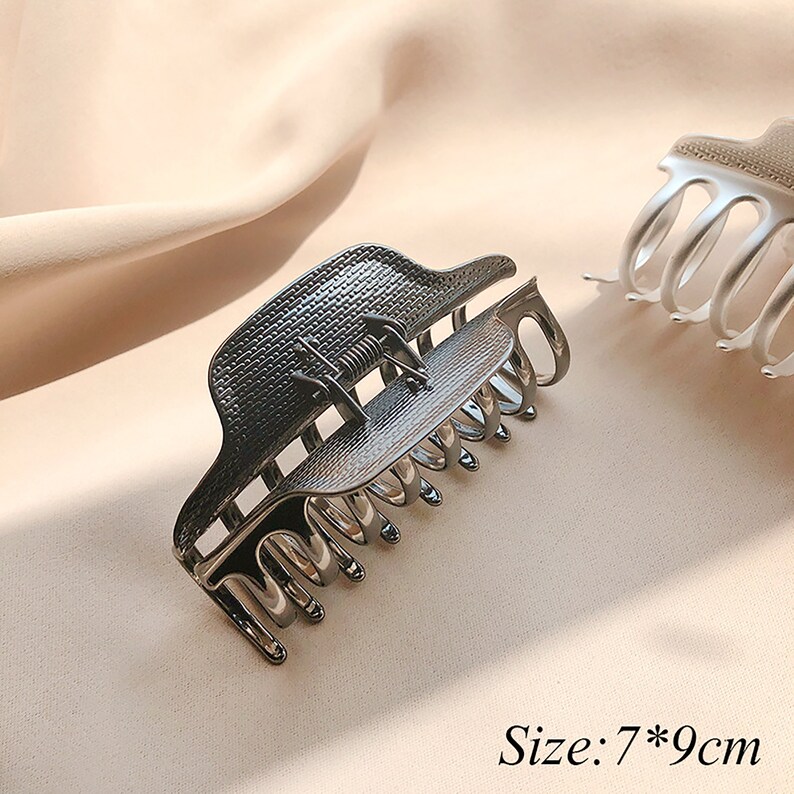 Metal Hair Claw Clips,Ponytail Clamps Multicolor Hair Claw Hair Claw Clip Girlish Hair Clip,FashionHair Clip Hair Accessories