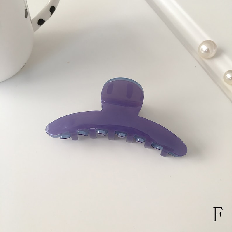 Strong Hair Clips Small Hair Claw Hair Claw for Women Hair Accessories Acrylic Hair Crab Clips French Hair Claw Coloful Hair Claw