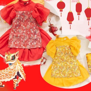 Girl Ao dai- Vietnamese modern Ao dai for girls, kids