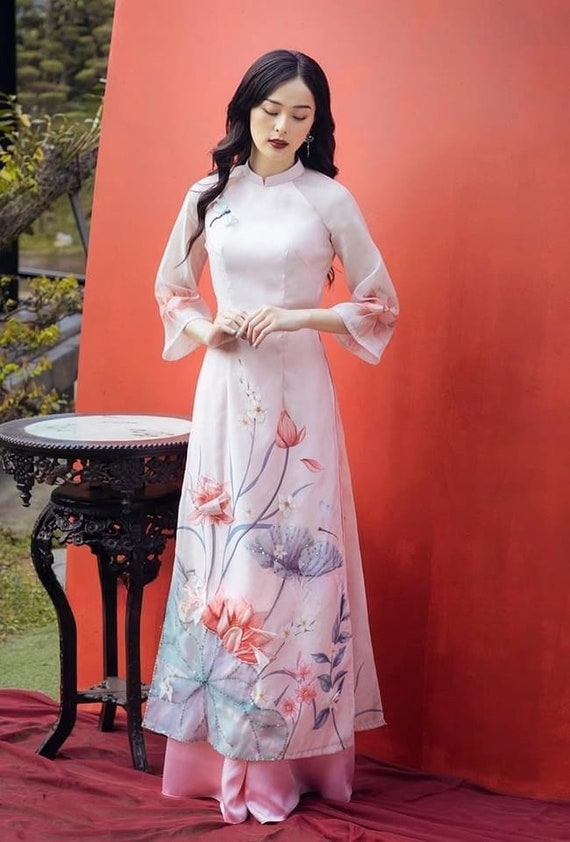 Pre Made Vietnamese Traditional Ao Dai For Women Ao Dai For Women Ao