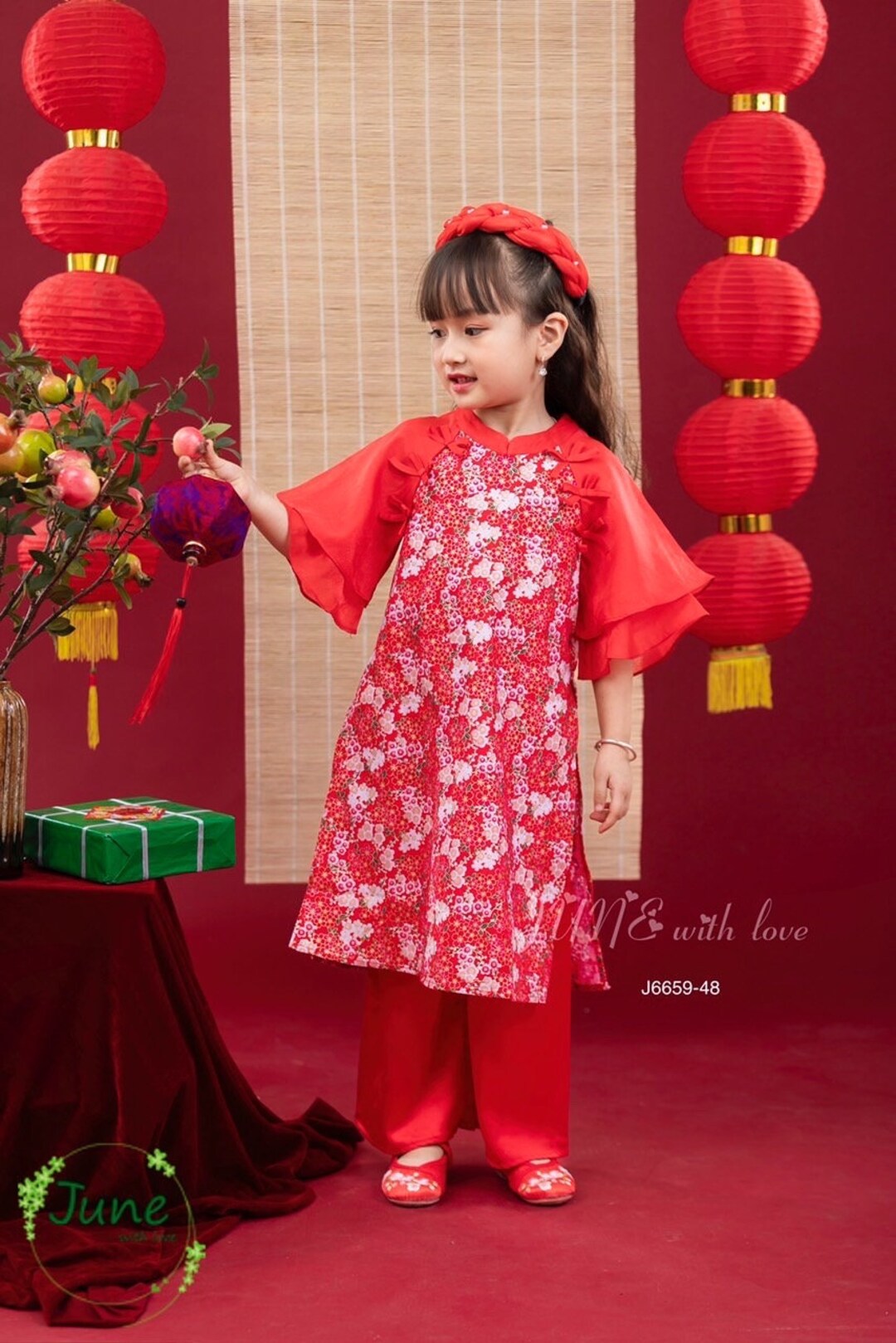 Modern Ao Dai for Girls Ao Dai Tet - Etsy UK
