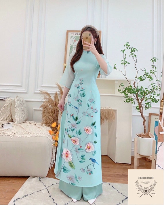 Women Ao Dai Vietnamese Traditional Dress for Women, Female -  Canada