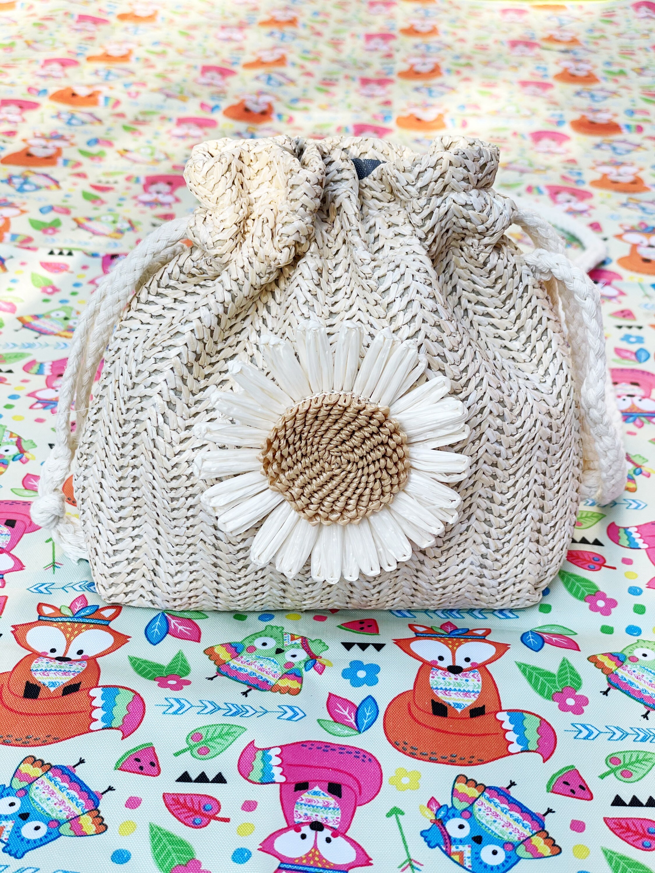 Summer Straw bag cross body bag Etsy