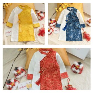 Ao dai Tet for boy/ kid/ teen- Vietnamese traditional costume