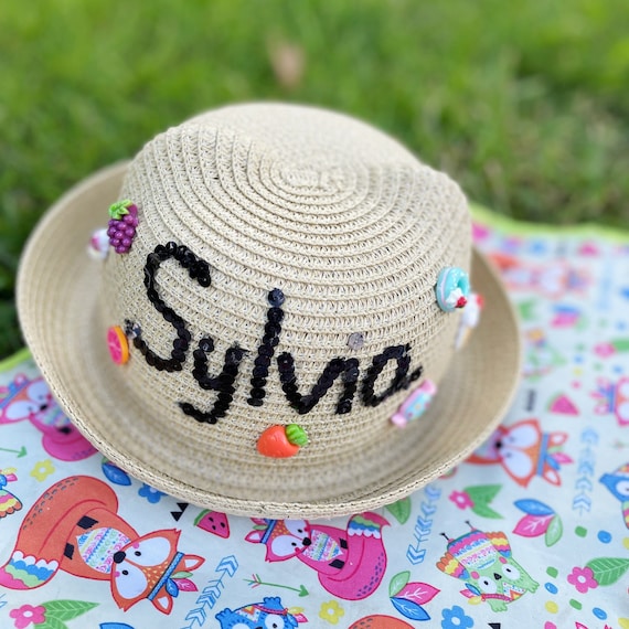 Ear Straw Hat Bucket Hat For Kids Boys Girls Toddlers Summer Hat Sun Hat