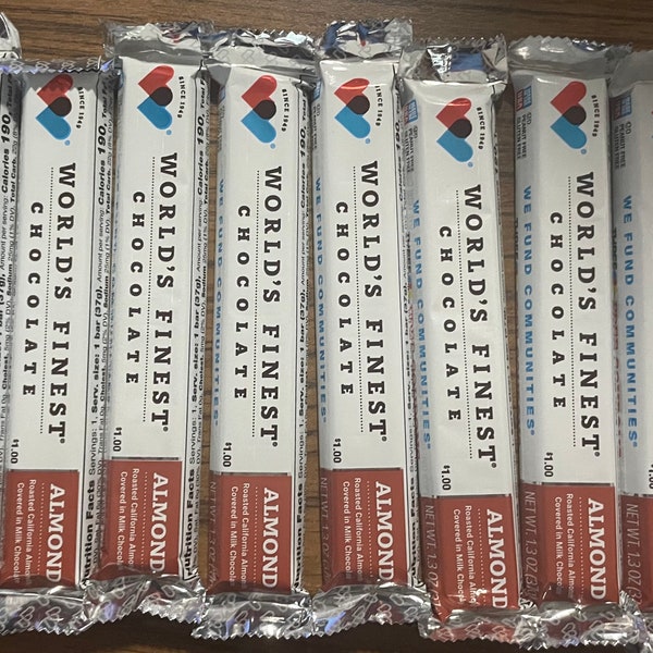 Original World's Finest Chocolate 10 Bar Almond