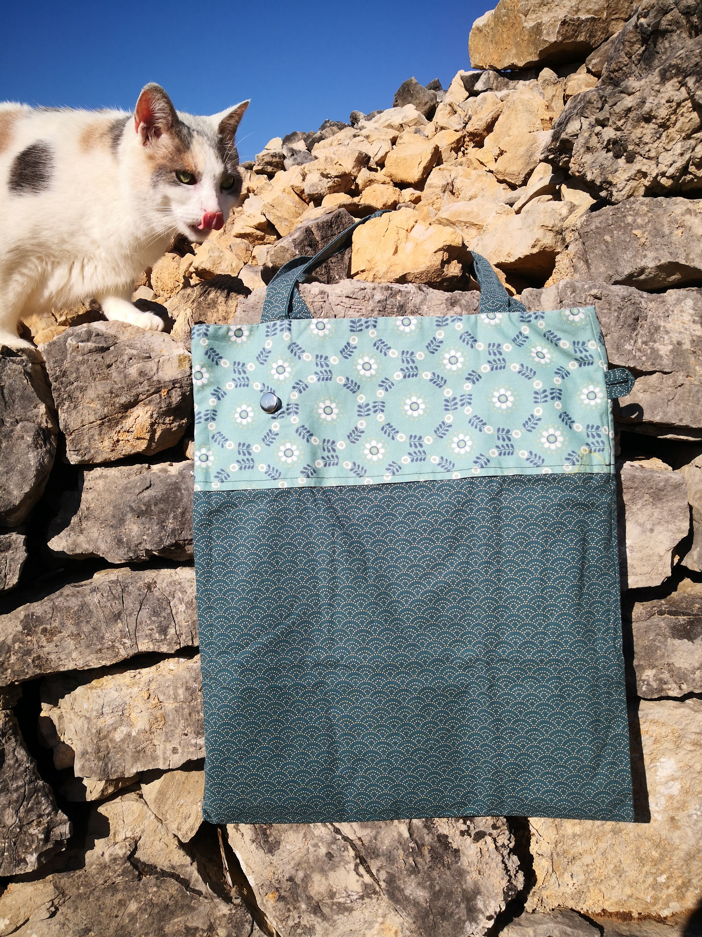 Tote Bag Réversible et Pliable 3 Tailles Différentes