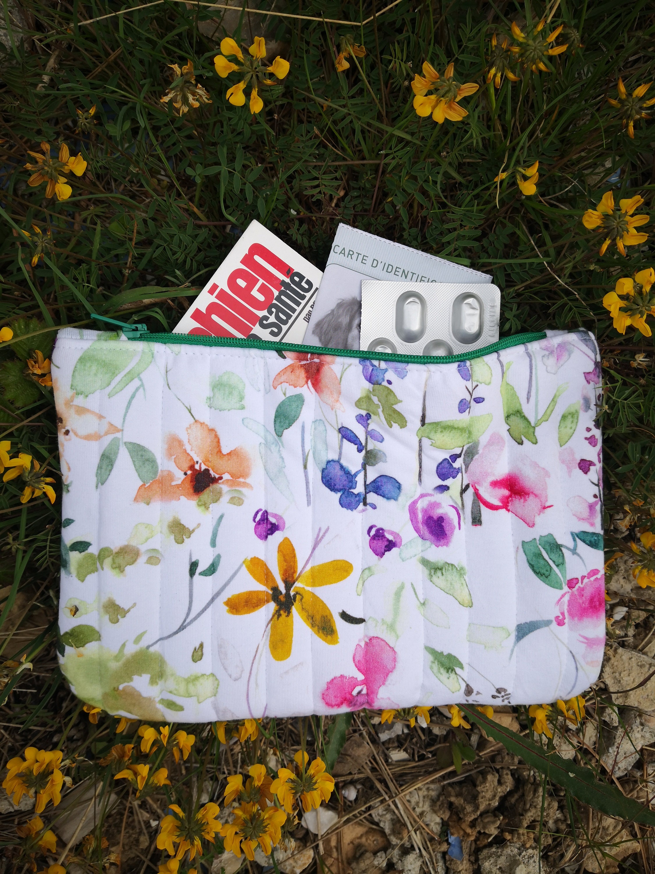 Trousse Matelassée Pour Le Carnet de Santé Votre Animal , Matelassage Fait Maison