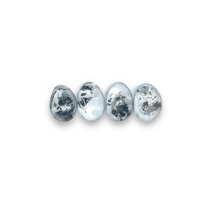 Herkimer Diamond Cabochons Rose Cut - 7 - 9mm