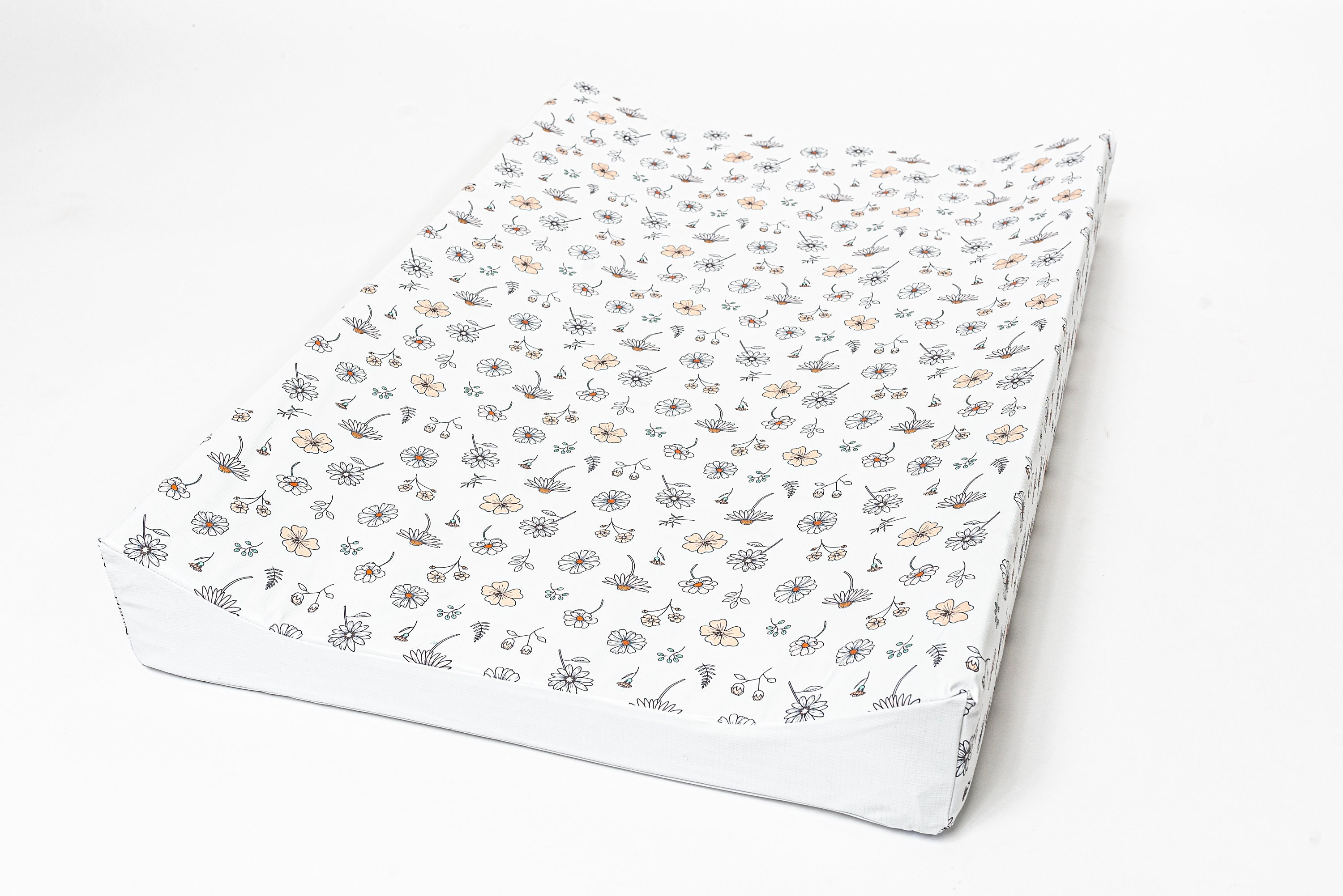 Wedge Baby Changing Mat Waterproof and Wipe Clean Floral Etsy UK