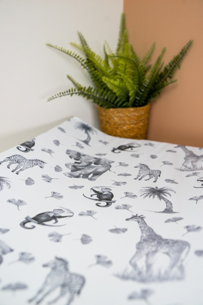 Mats Waterproof Wedge Changing Mat Baby Changing Mat Jungle 69cm x 44cm