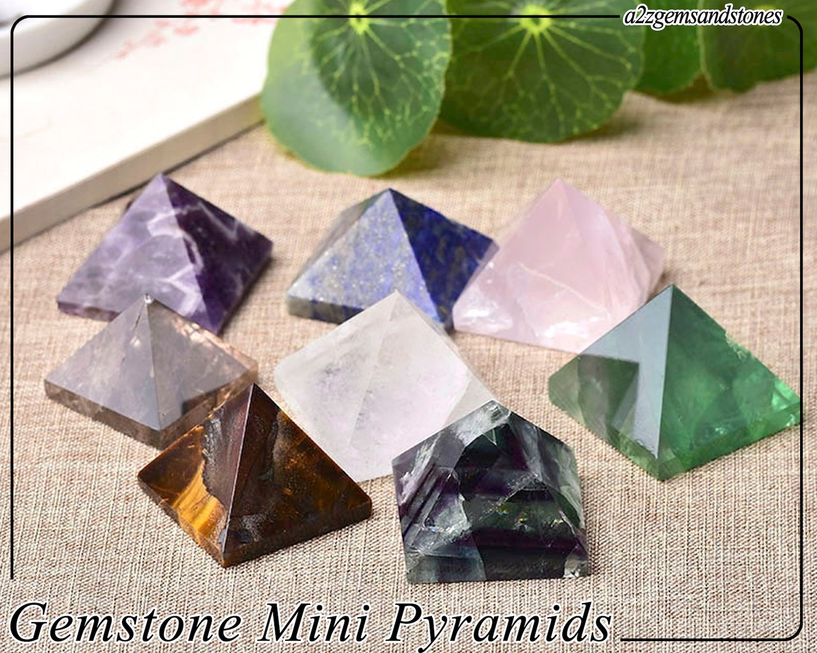 Crystal Pyramids Mini Crystals mixed mini crystal pyramids Etsy