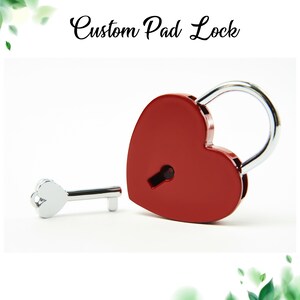 thumbnail image 2 of Personalised Gold Padlock For Wedding – Mr & Mrs Engagement Lock Keepsake 2 of 6