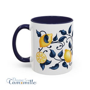 THEIERE SEULE EN Ceramique Decor Blue Sky Elephant Bleu