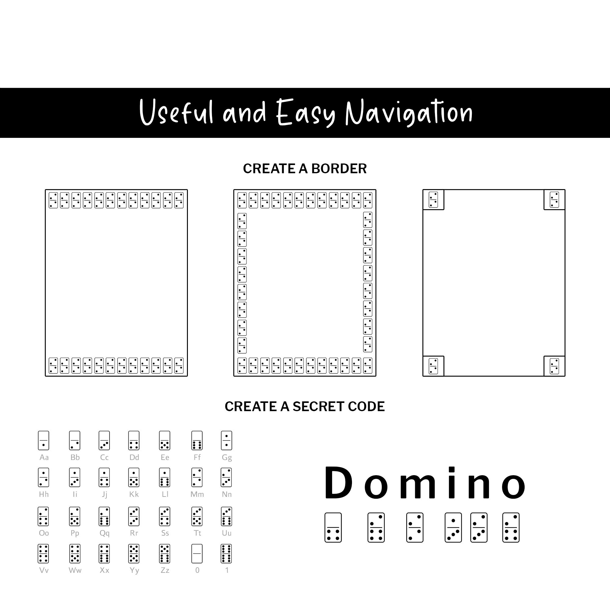 Domino Doodle Fonts, Instant File Otf, Ttf Font Download, Digital ...