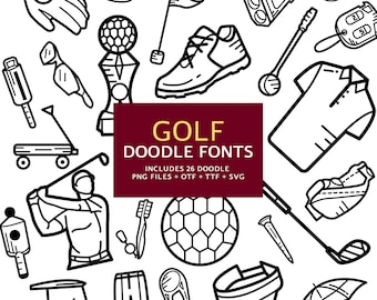 Medical Doodle Fonts Instant File Otf Ttf Font Download - Etsy