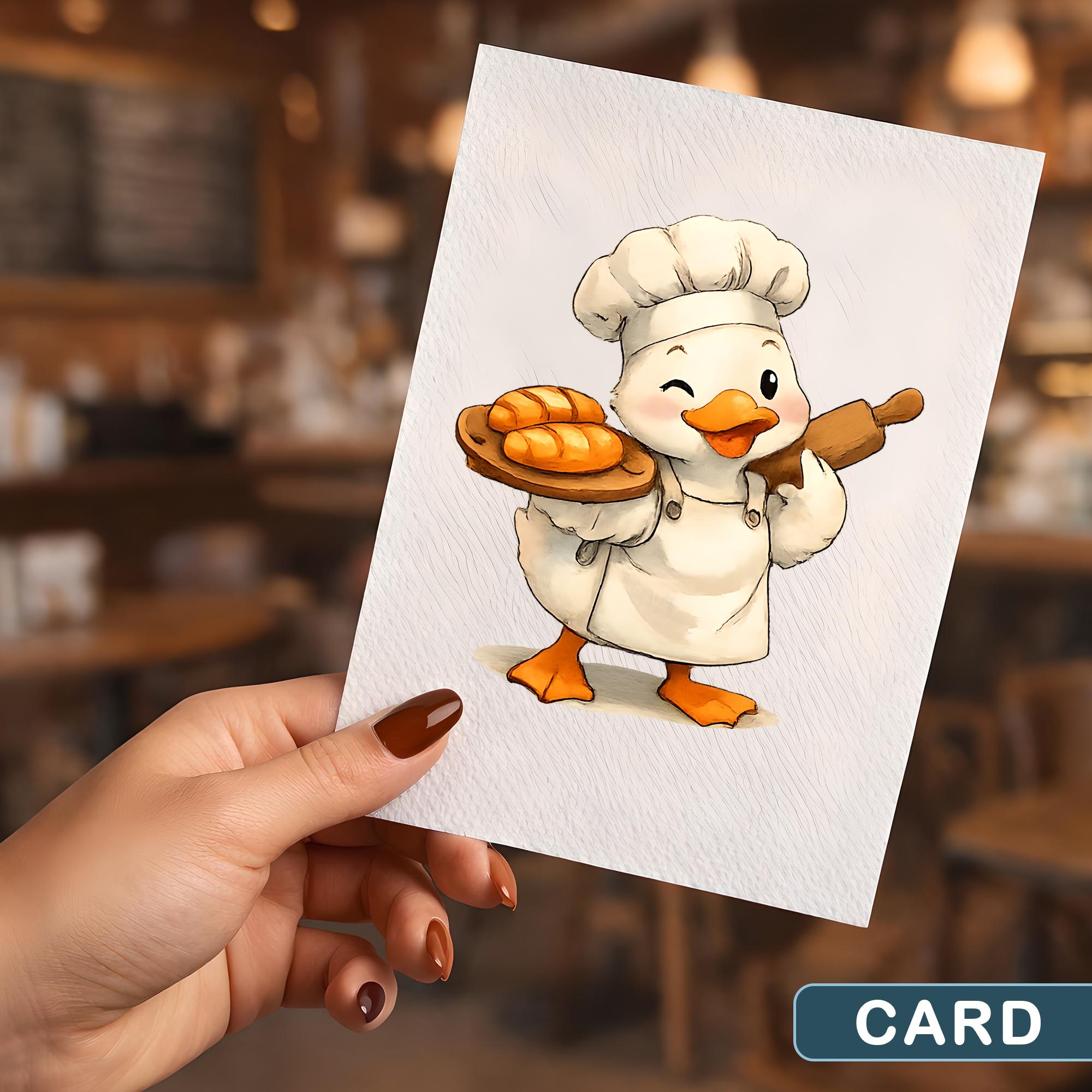 Duck Profession Duck Occupation Watercolor Clipart, 20 PNG Cute Duck Jobs, Animal ...