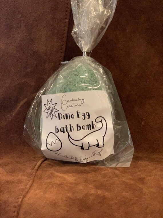 Dino Bath Bomb Prize inside Bath Bombs Bath Products Etsy