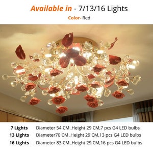 Candelabro floral candelabro de comedor de artesano para la | Etsy