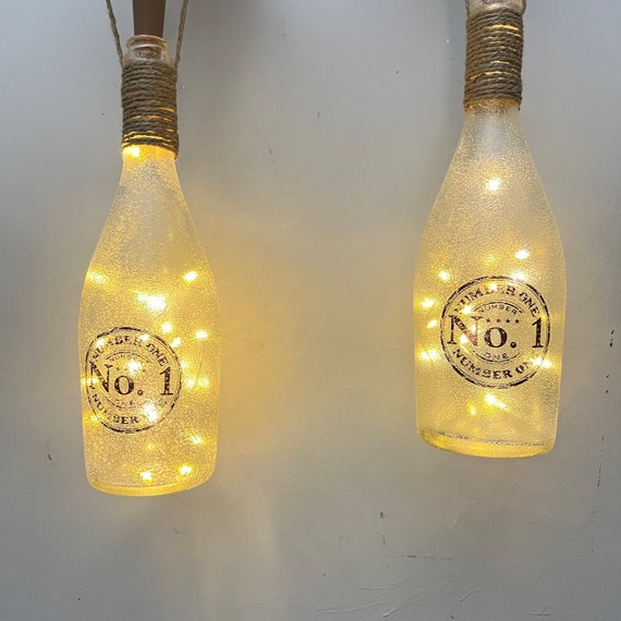 LED Wine Bottle Lamp Set