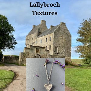 Outlander Lallybroch gift, Sassenach heart pendant, jewelry,Midhope Castle,  Scotland keepsake, for her, anniversary, birthday, Christmas