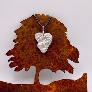 Sycamore Gap echte schors, boomhanger, Hadrianus-muurcadeau, Northumberland-kunst, zilver, verjaardag, afstuderen, voor hem haar, aandenken
