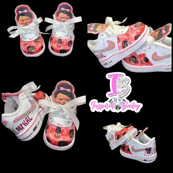 custom kids air force ones