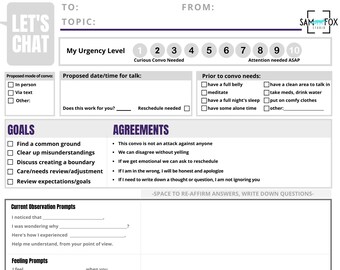 Social ComCard - Confrontation Convo