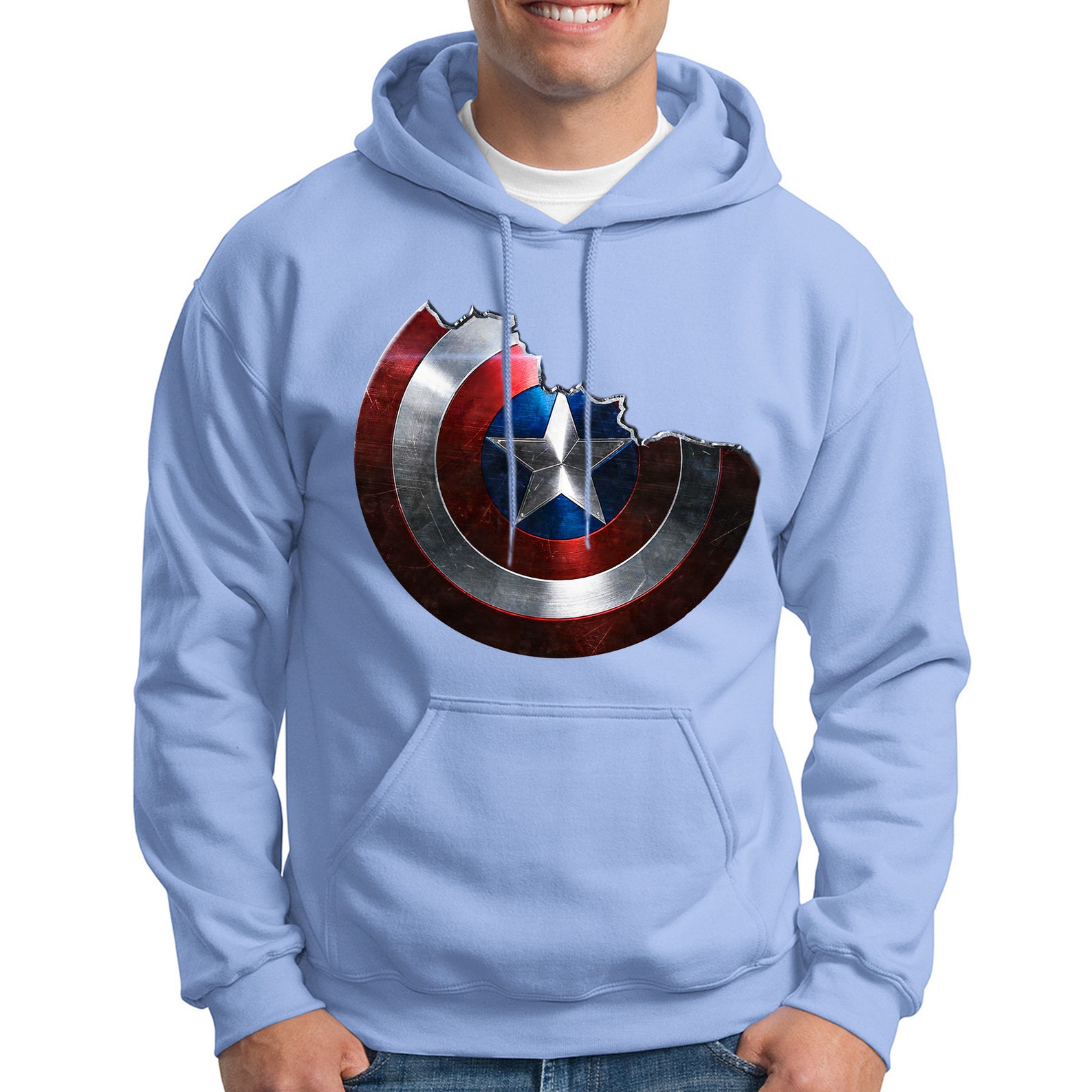 Capitán América Sudadera con capucha Marvel