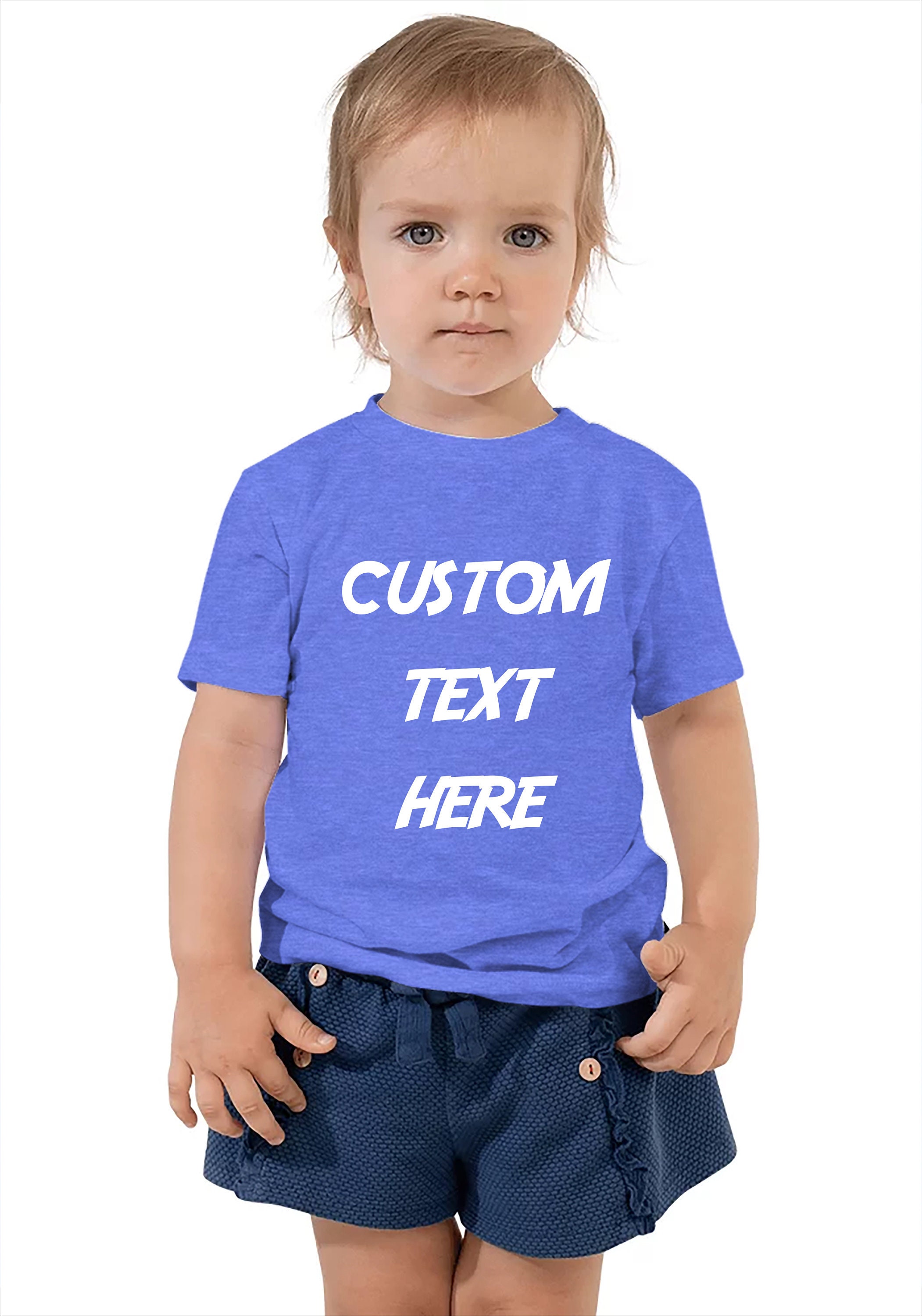 Custom Toddler Shirt Custom Kids Shirt Custom Toddler T | Etsy
