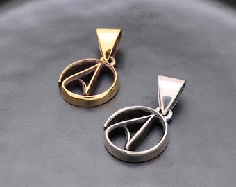 Pequeño colgante ateo