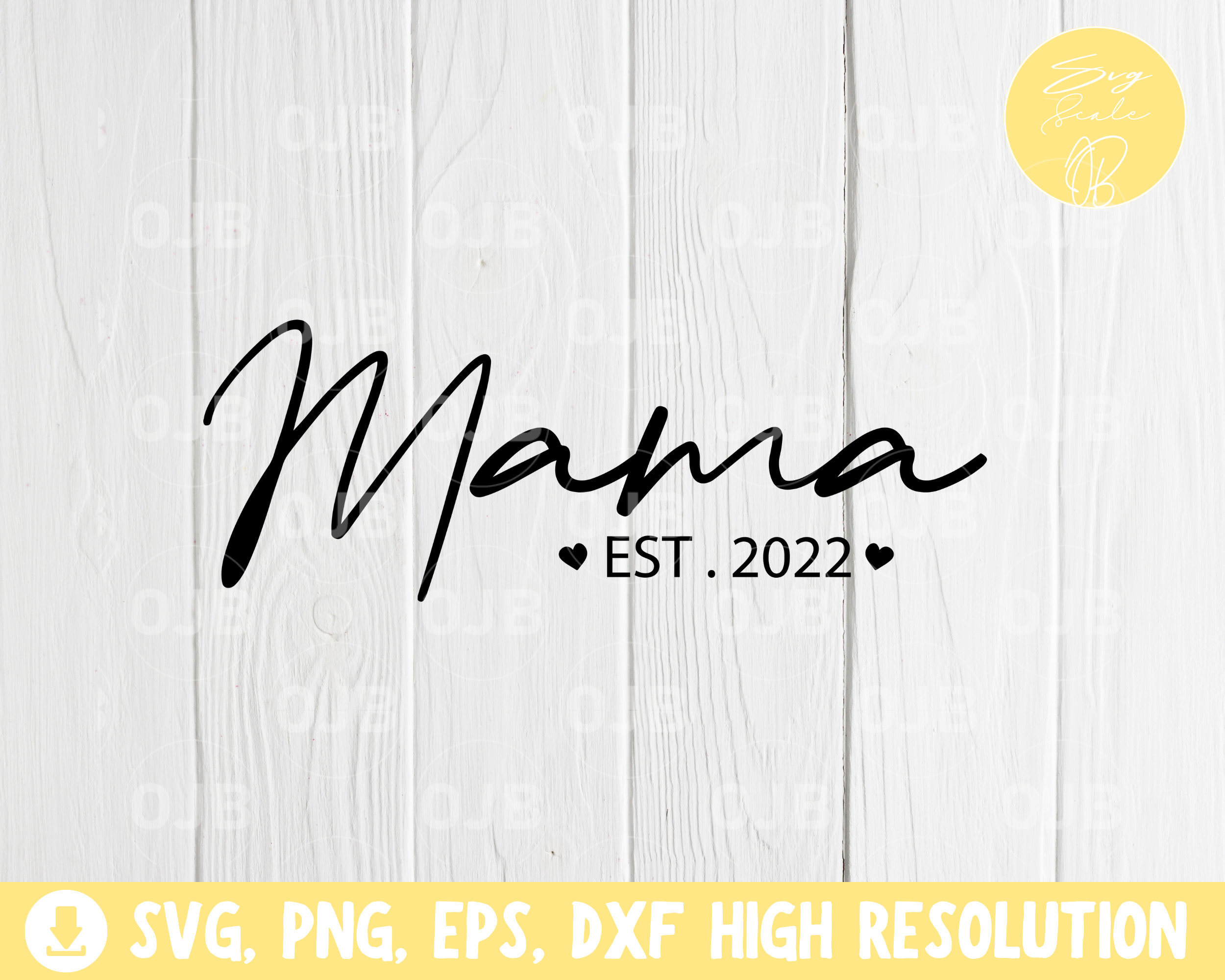 Mama est 2022 svg mom life svg new mom svg mama shirt svg  etsy Mama est 2022 svg mom life svg new mom svg mama shirt svg  etsy