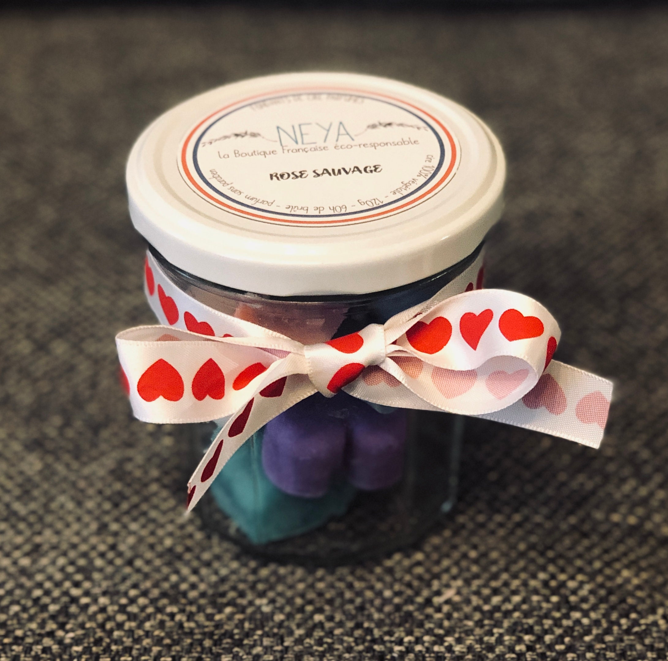 Fondants de Cire Végétale Naturelle Parfumés Coeur