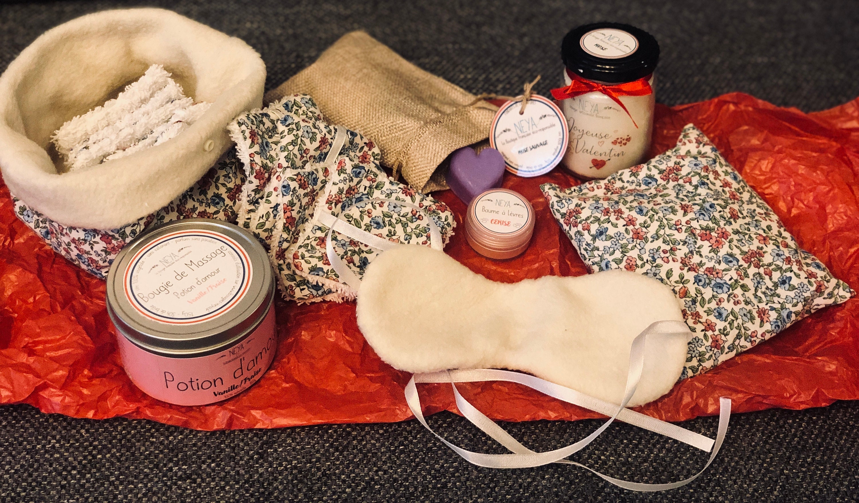 Coffret Saint Valentin + Sachet Fondants Offert