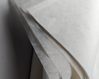 25 sheets Wet Strength Tissue paper, lightweight, translucent,  model making, printing, chine collee