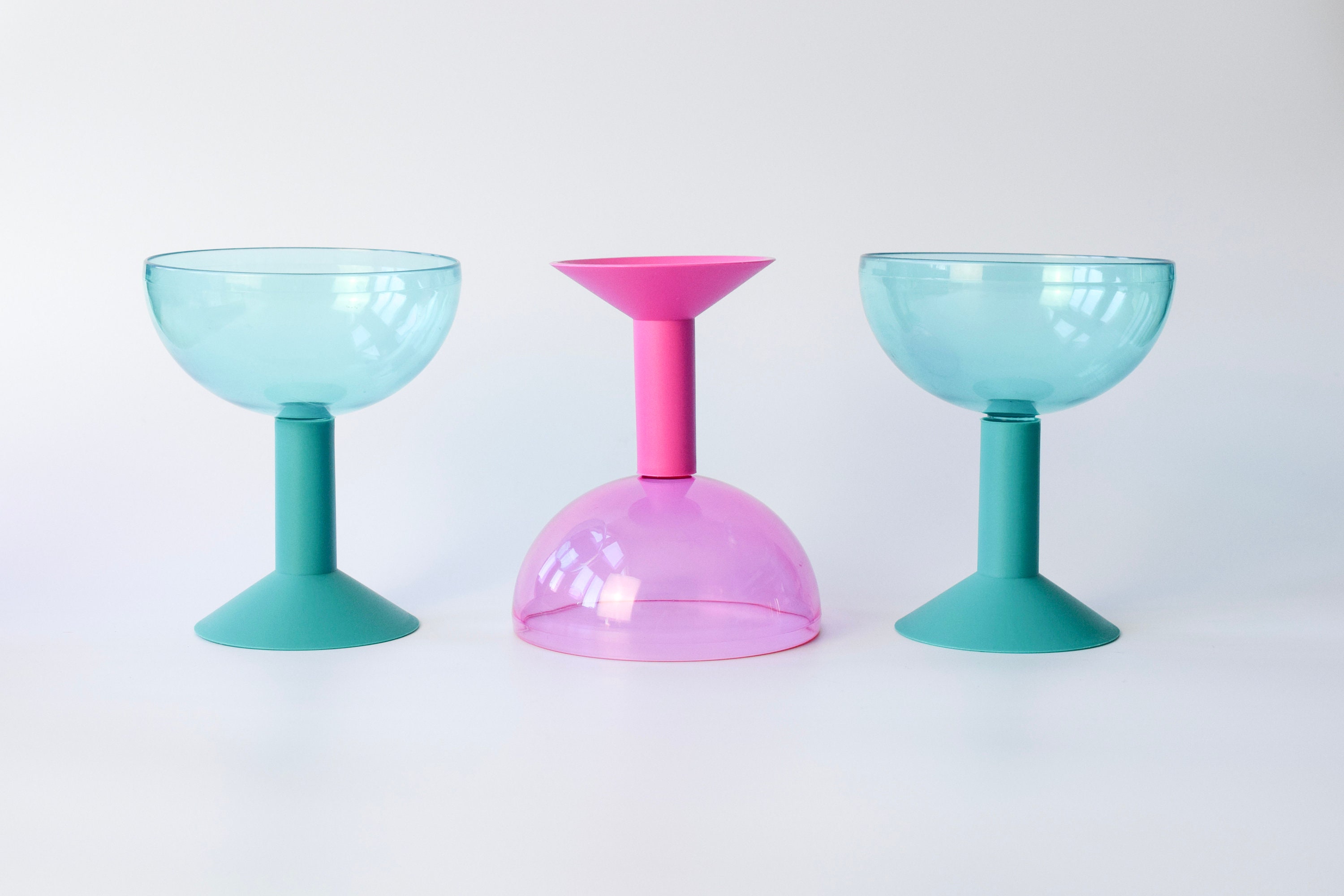 Park Lane 4 Pk Martini Glasses - Transparent - Tumbler Blanks & Drinkware - Crafts & Hobbies