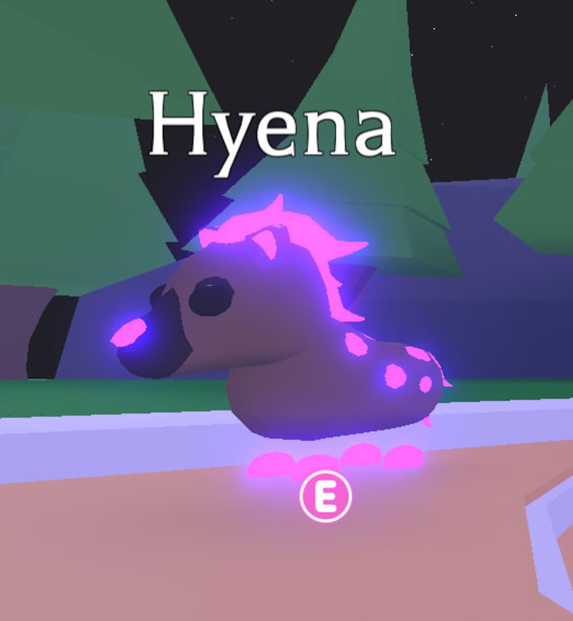 MFR Hyena adopt me roblox | Etsy