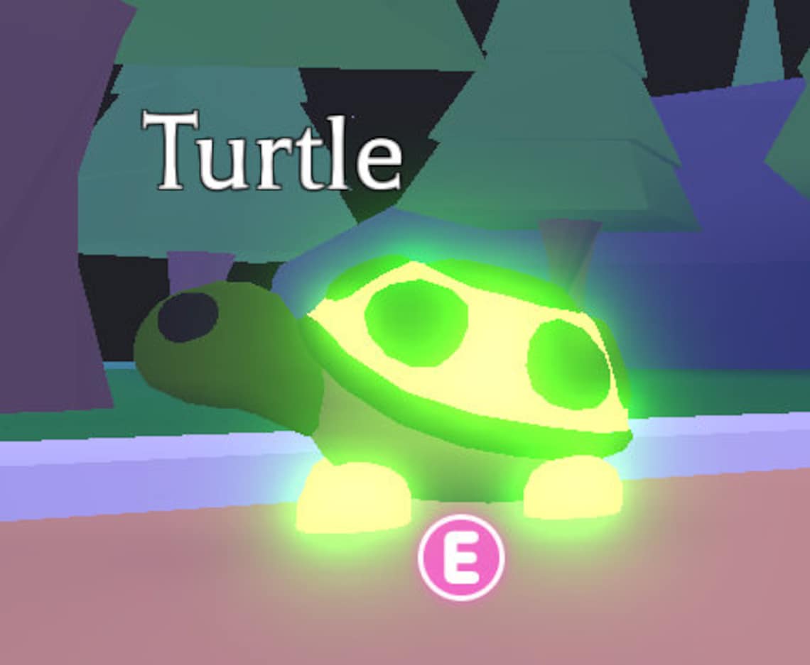 Nfr turtle adopt me roblox | Etsy