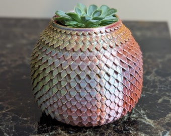 Dragon Egg Succulent Pot 3d Printed 4inch