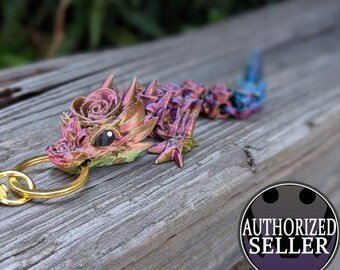 Baby Dragon Keychains - articulated - 3D printed