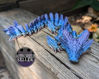 Axolotl Dragon - articulated - 3D printed