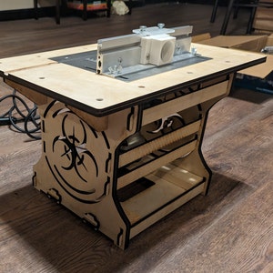 DIY Laser Cut Router Table - Etsy