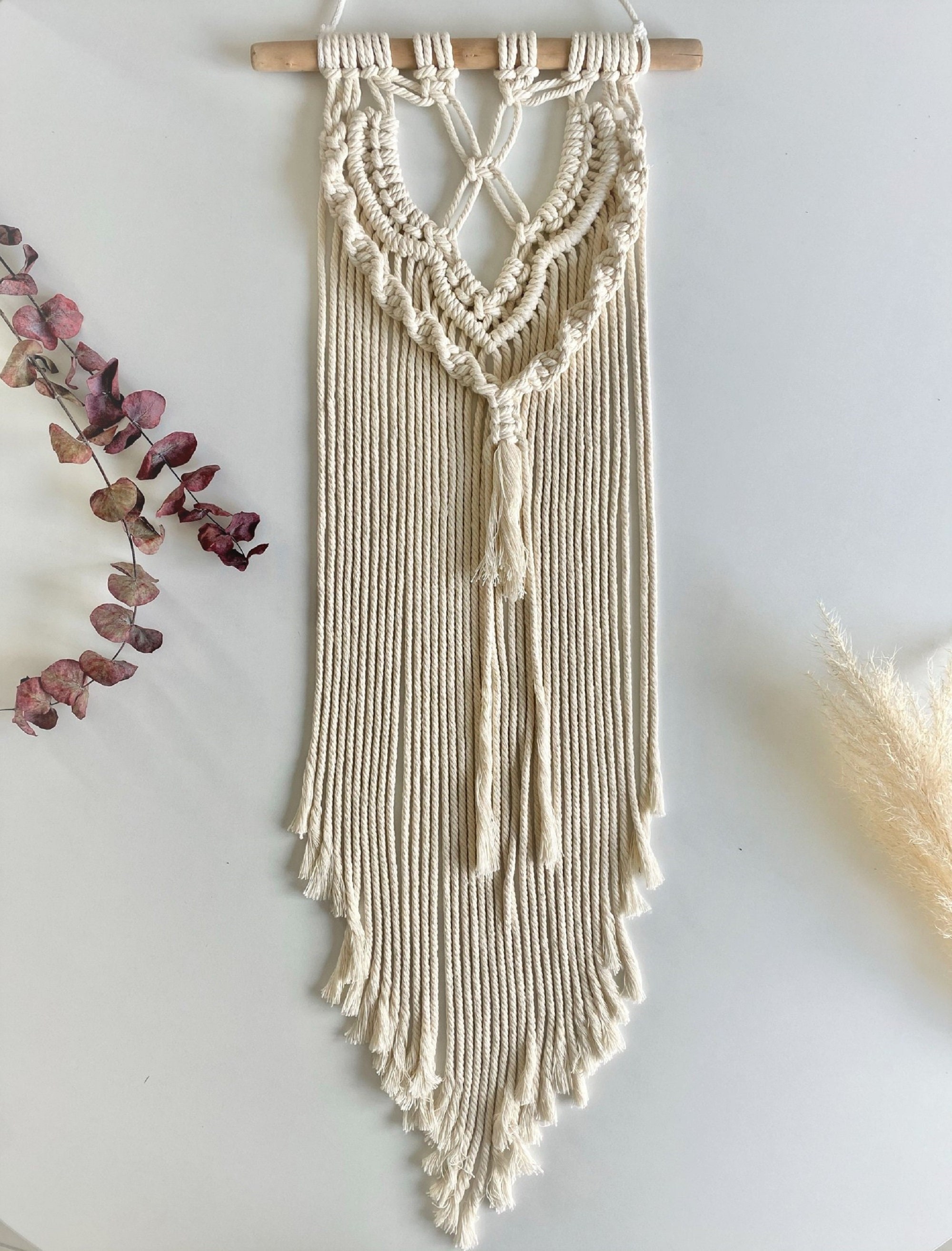 Suspension Mural en Macrame