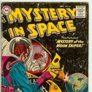 Mystery in Space comics collection sur Dvd