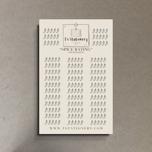 Adesivi per la valutazione delle spezie - Per diario di lettura, adesivi per la valutazione dei libri, regalo per gli amanti dei libri, adesivi per la valutazione del diario dei libri, pacchetto di adesivi